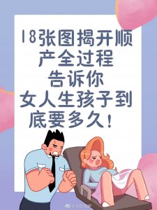 ​这18张图揭开孕妈顺产的全过程，告诉大家女人生孩子到底需要多久