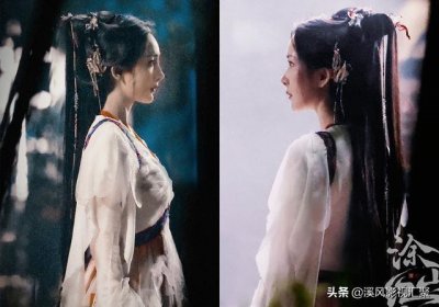 ​狐妖小红娘：杨幂红衣新造型，龚俊去掉了发冠，祝绪丹的像婚纱？