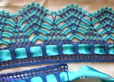 「钩编图解」22款漂亮的装饰花边,喜欢的就收好吧