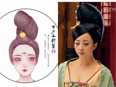 看惯奇葩的古装发型,来品味一下真正的古装发型,看哪款美到你了