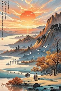 落霞与孤鹜齐飞:1300年前的绝美秋色,藏着现代人最缺的人生答案