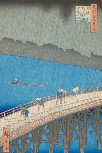 日本浮世绘风景插画