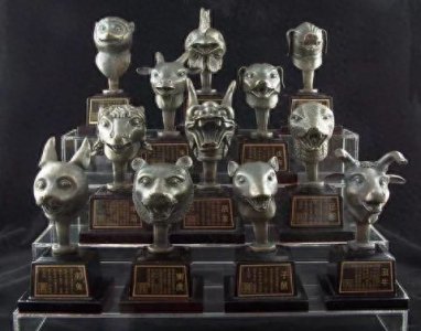 圆明园十二生肖兽首:七尊已回国 狗首真假难辨