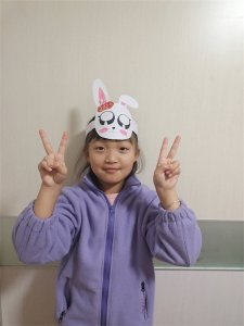 小兔子头饰|寻找年味·烟台中小学生作品选登