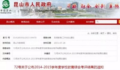 真牛!昆山最厉害的10所小学曝光,挤破头也想进