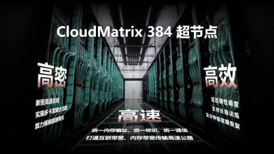 华为云生态大会2025,CloudMatrix384超节点发布!