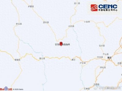 四川一地发生地震